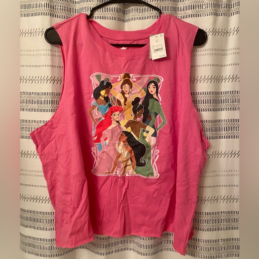 NWT Disney Princess crop top